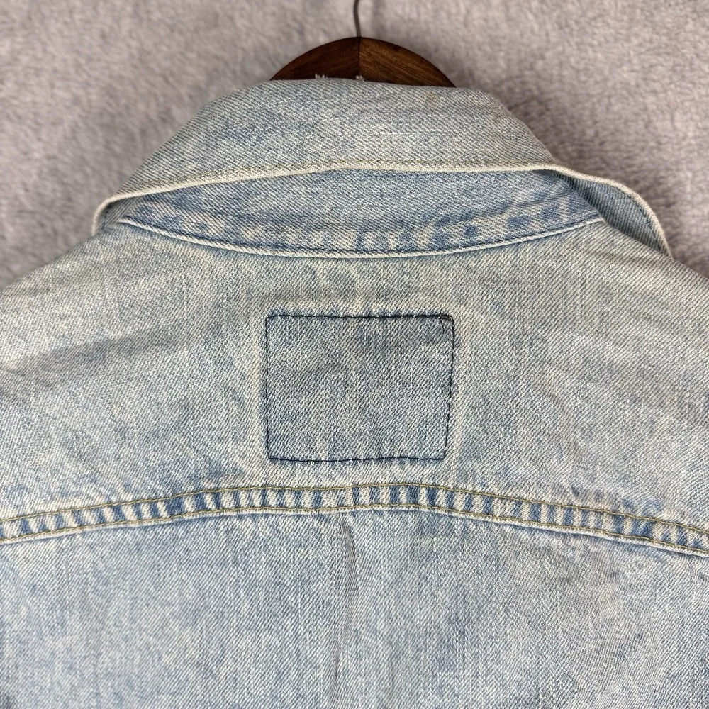 Vintage Levi's Big E Denim Jacket Lot 71557 Adult 38 Japanese Denim Distressed‎